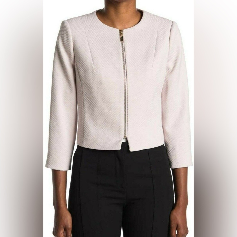 Ted Baker Cream Textured Blazer